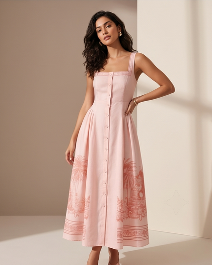 Pink Dress - Summer Style