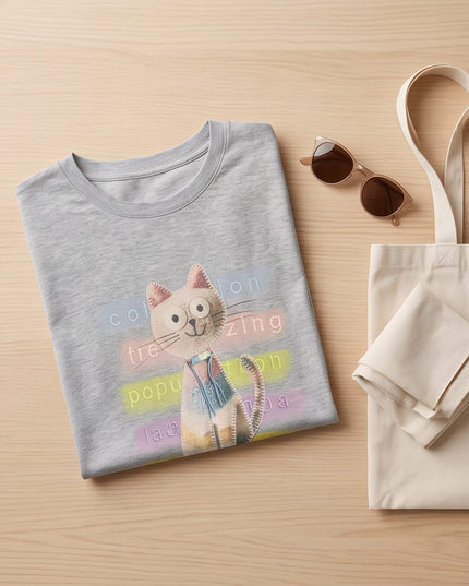 Tshirt Cotton - Oversize Grey