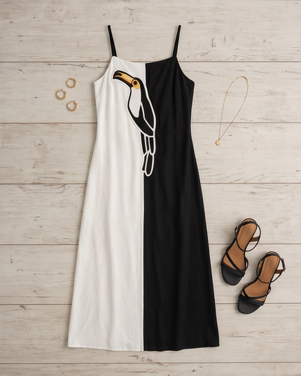 Toucan Dress - Summer Style