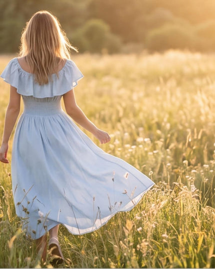 Blue Dress - Summer Style