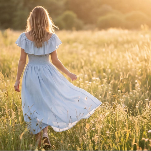 Blue Dress - Summer Style