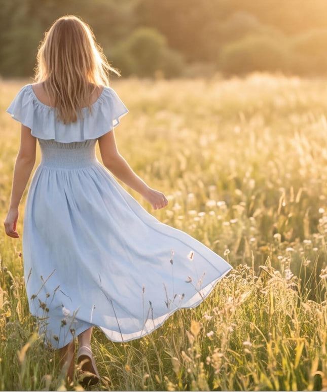 Blue Dress - Summer Style
