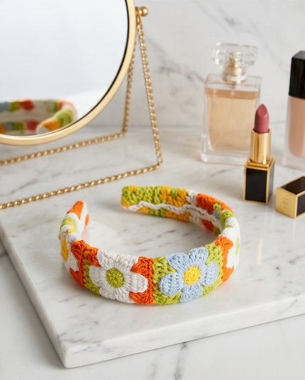 Crochet Headband - Floral