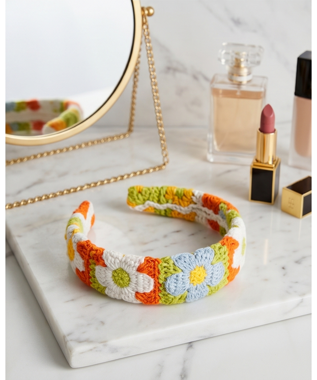 Crochet Headband - Floral