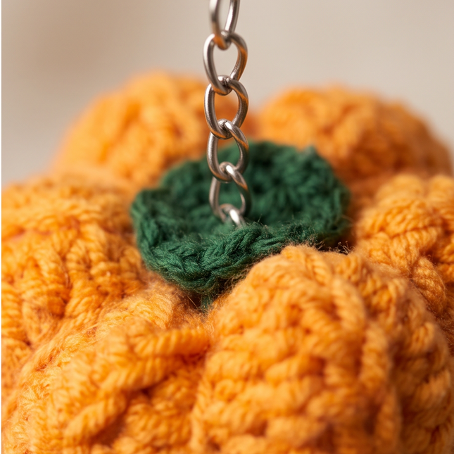 Pumpkin - keychain