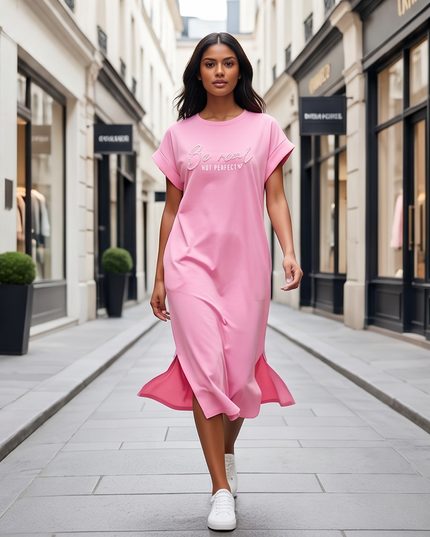 Pink Comfy Dress
