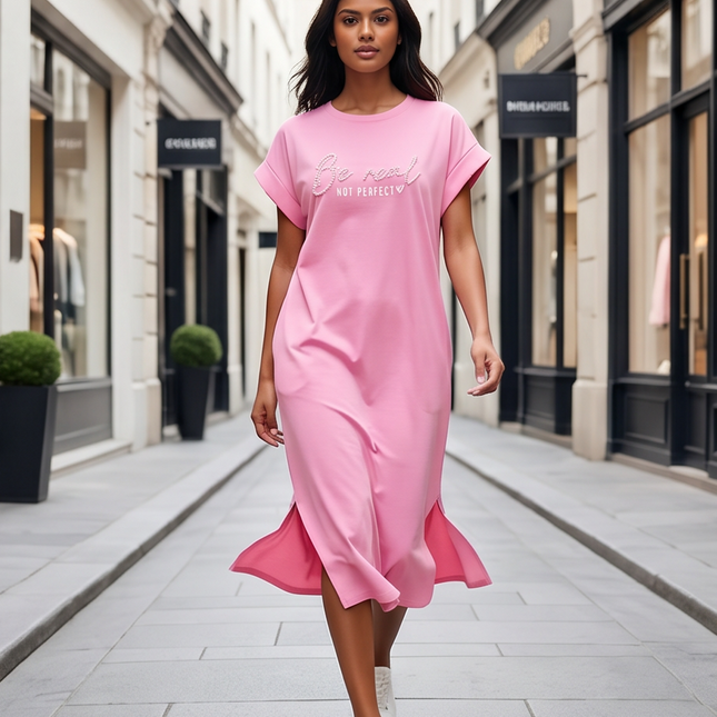Pink Comfy Dress
