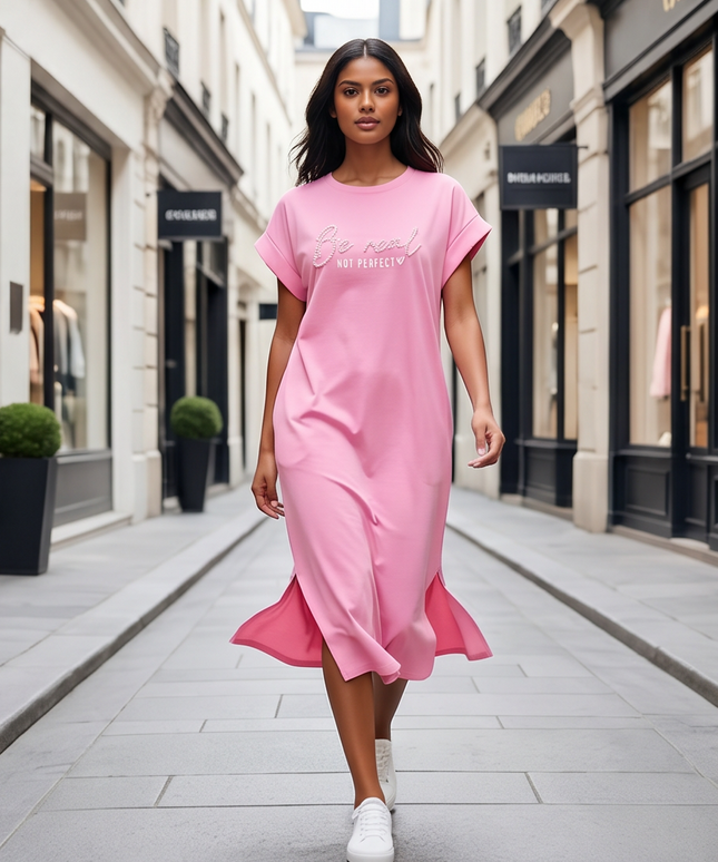 Pink Comfy Dress