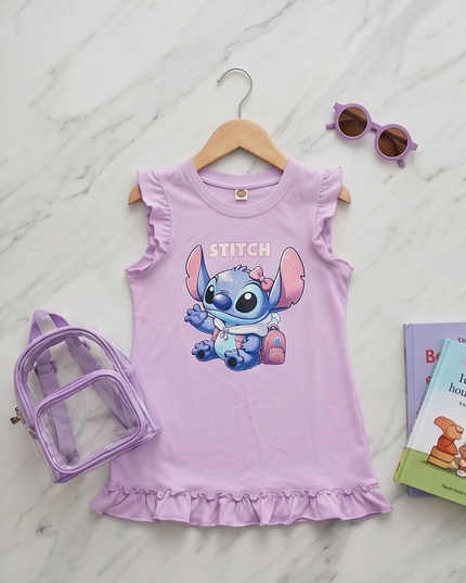Stitch Purple Dress