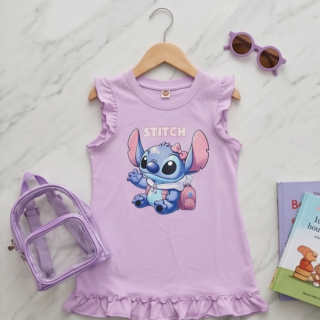 Stitch Purple Dress