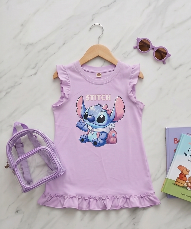 Stitch Purple Dress