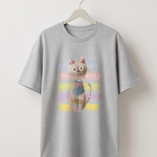 Tshirt Cotton - Oversize Grey