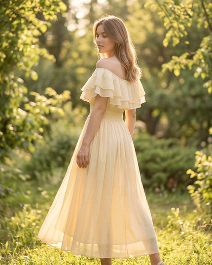 Yellow Dress - Summer Style