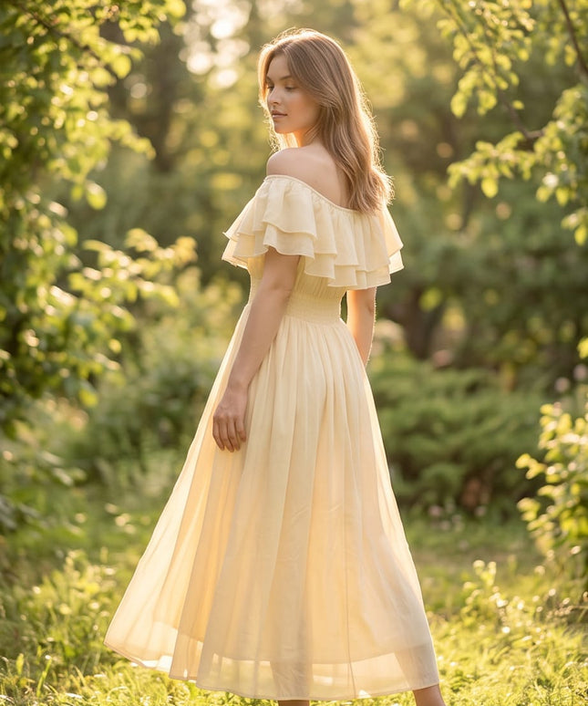 Yellow Dress - Summer Style