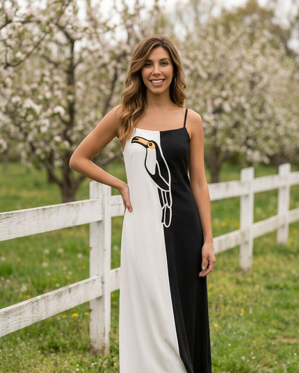 Toucan Dress - Summer Style