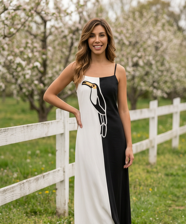Toucan Dress - Summer Style