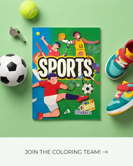 Coloring Book - Sports