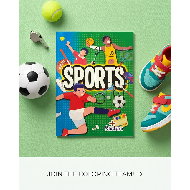 Coloring Book - Sports