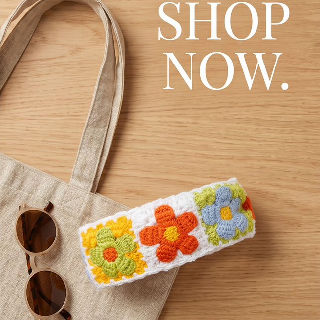 Headband croshet - Trendy
