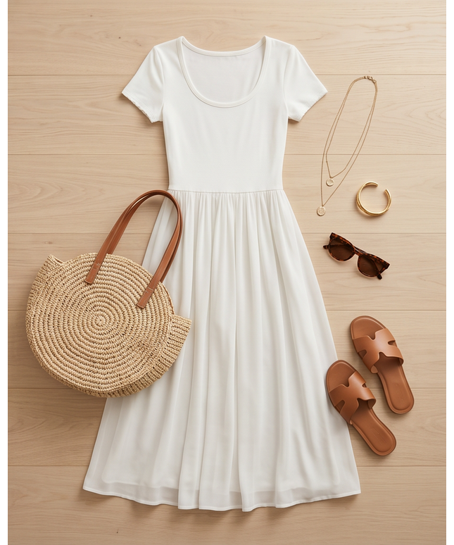 White Dress - Summer Collection