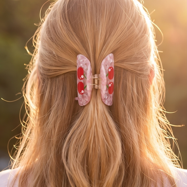 Cherry Hair Clip - Trendy Accessories