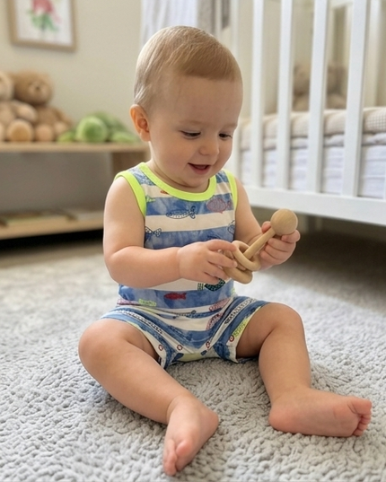 Baby Boy-Romper