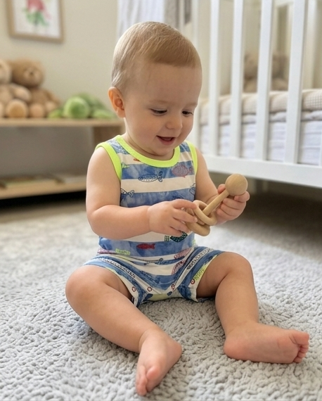 Baby Boy-Romper
