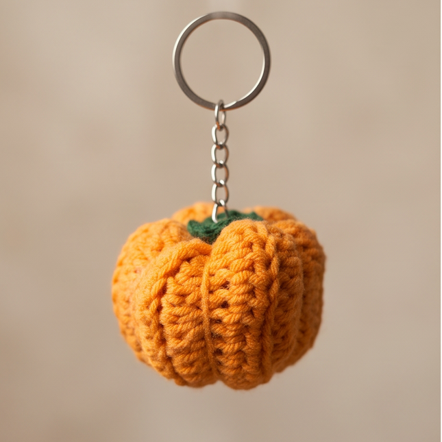 Pumpkin - keychain