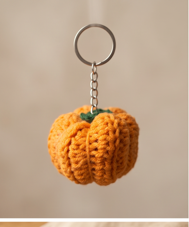 Pumpkin - keychain