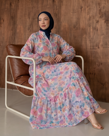 Floral Dress - Long Dress
