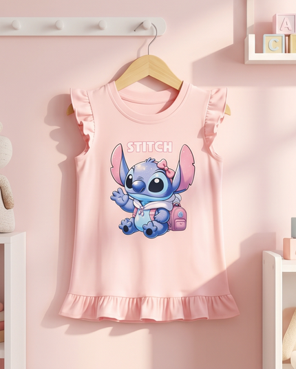 Stitch pink Dress