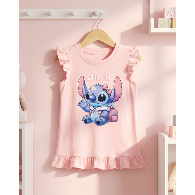Stitch pink Dress