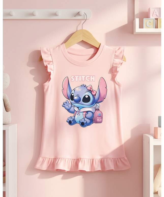 Stitch pink Dress