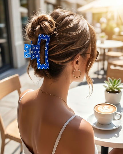 Blue Hair Clip