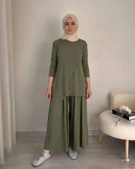 Oysho Set army green - women Fashion