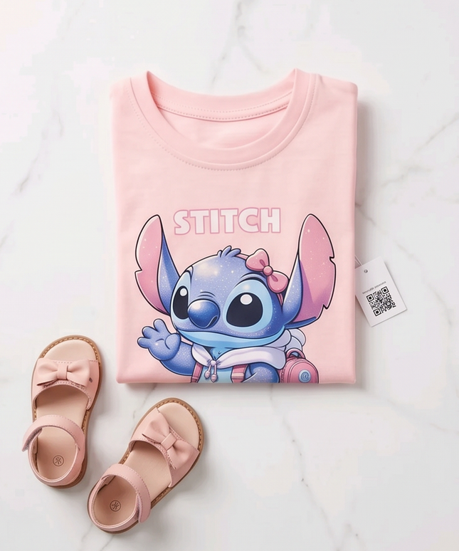 Stitch pink Dress
