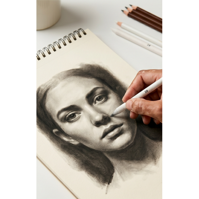 Charcoal pencil kit