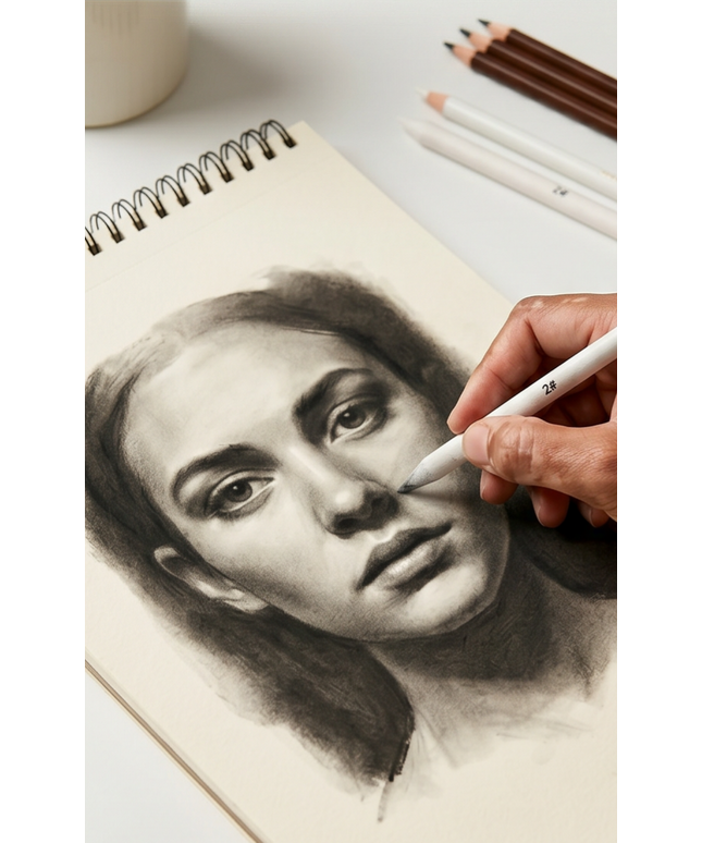 Charcoal pencil kit