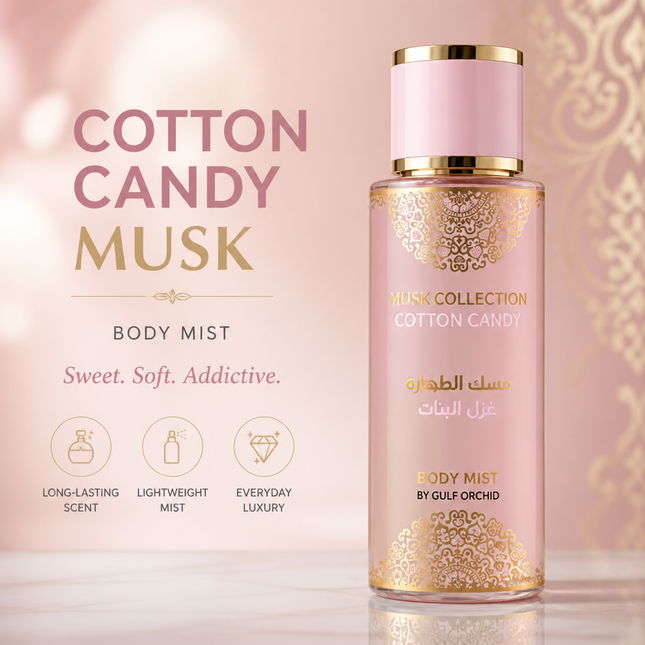 COTTON CANDY BODY MUSK-BODY MIST