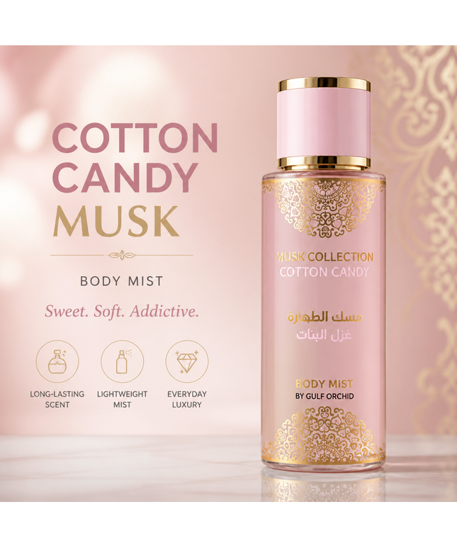 COTTON CANDY BODY MUSK-BODY MIST