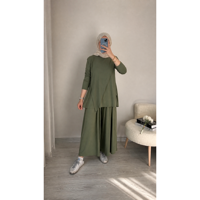 Oysho Set army green - women Fashion