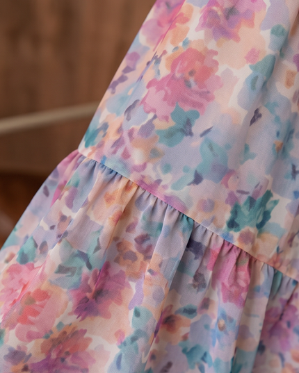 Floral Dress - Long Dress