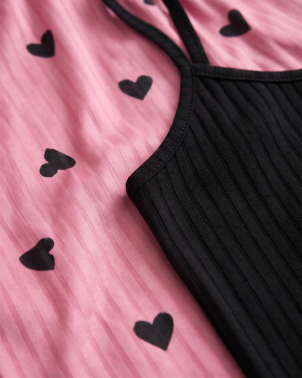 Pyjama 2 pieces - Crop Top and Short