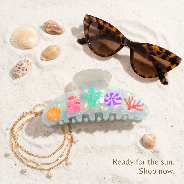 Hair clip - Beach accessories