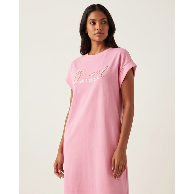 Pink Comfy Dress