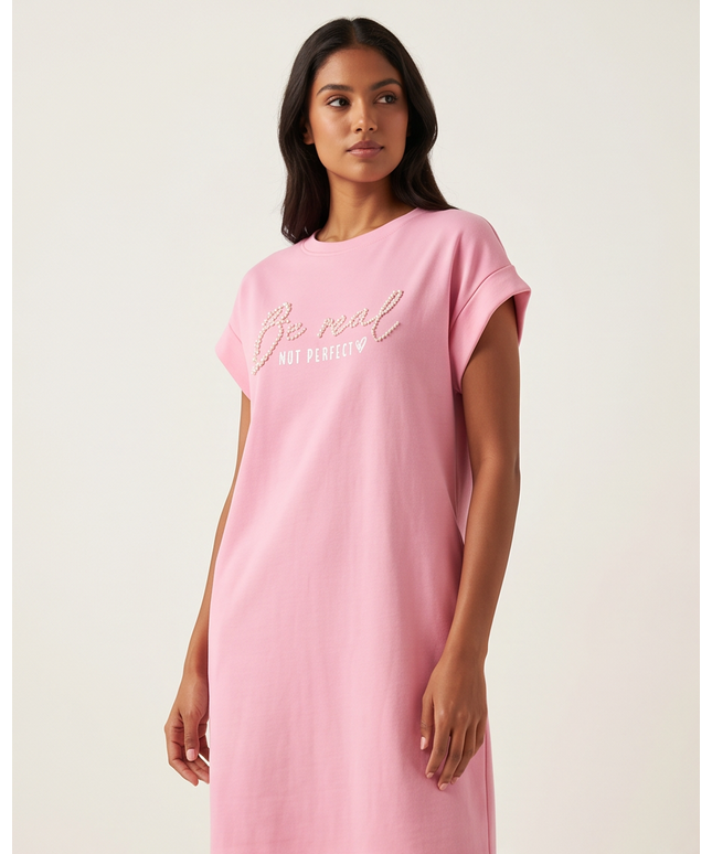 Pink Comfy Dress