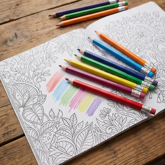 Erasable colored pencils - Jumbo