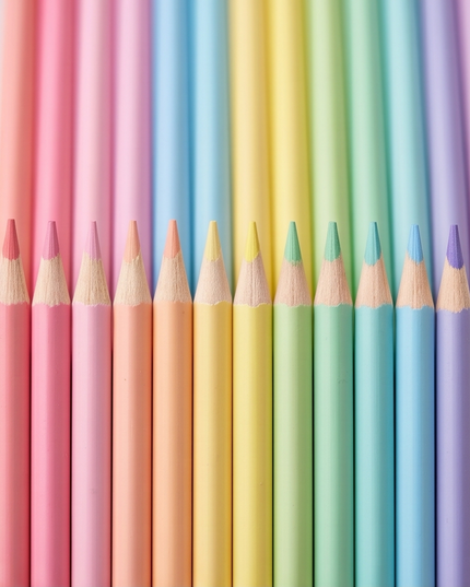 Coloring Pencils - Pastel 12pcs