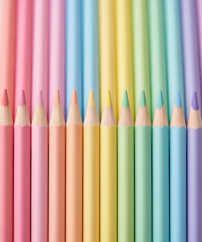 Coloring Pencils - Pastel 12pcs