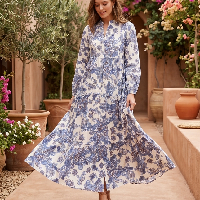 Maxi Dress - Boho Style